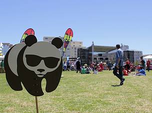 The Panda made its presence felt during the Renewable Energy Festival, which attracted almost 6 000 visitors.