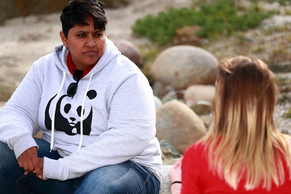 © WWF-SA Pavitray Pillay interviewed by Miss Earth SA