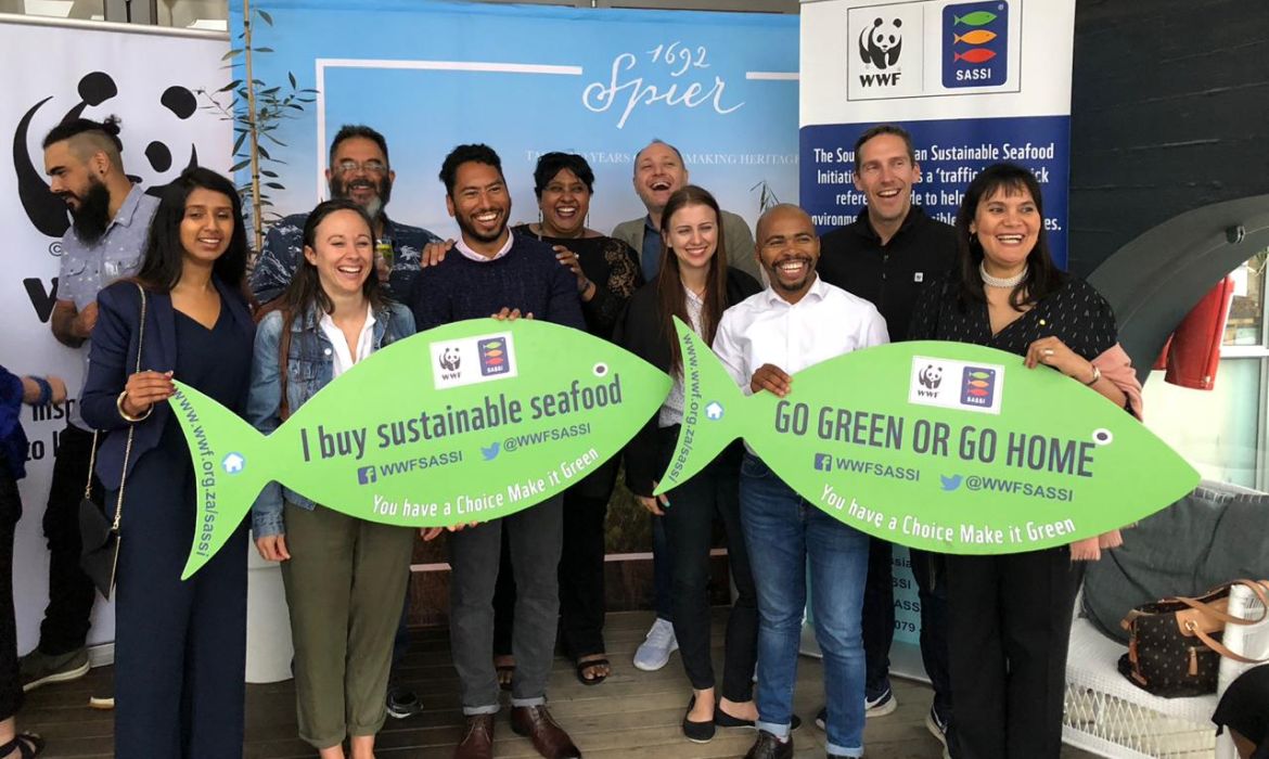WWF staff celebrate all the hard work that goes on behind the scenes in the interests of sustainability.