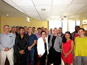 Attendees at the workshop in George.